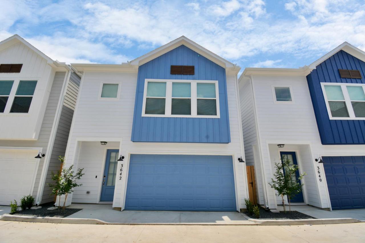 Casa Azure - New Modern 3 Bedroom Med Center, Nrg, Uh Houston Kültér fotó