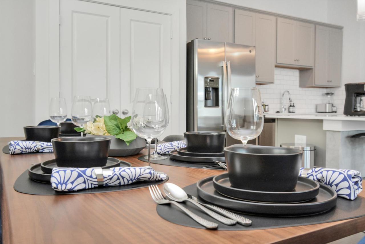 Casa Azure - New Modern 3 Bedroom Med Center, Nrg, Uh Houston Kültér fotó