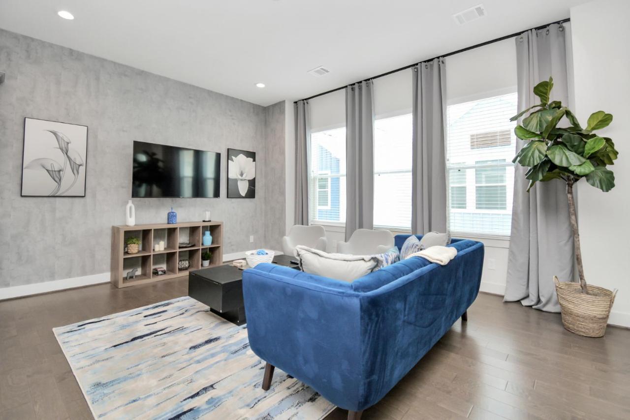 Casa Azure - New Modern 3 Bedroom Med Center, Nrg, Uh Houston Kültér fotó